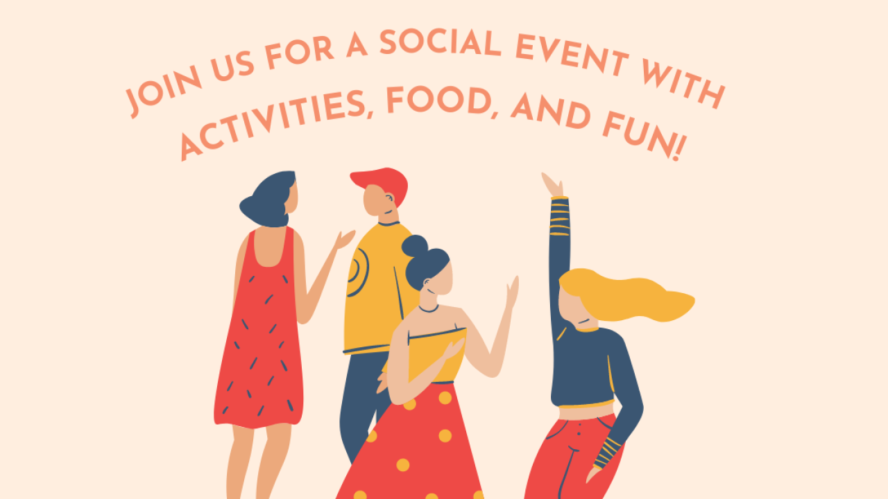 Cognitive Science Meet and Greet Mixer, free pizza and snacks, join us for a social event with activities, food, and fun.